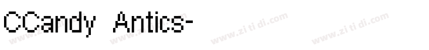 CCandy Antics字体转换